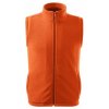 Pánská vesta fleecová vesta Rimeck Next 518 oranžová
