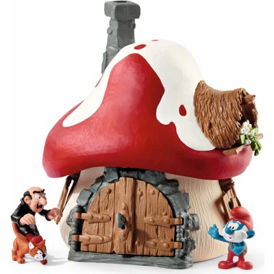 Schleich Šmoulové dům s figurkami 20803 – Zboží Dáma