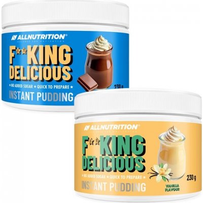 ALLNUTRITION Fitking Delicious Instant Pudding Vanilka 230 g – Zboží Dáma