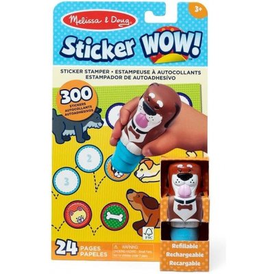 Melissa & Doug Sticker Wow! Pejsek – Zbozi.Blesk.cz