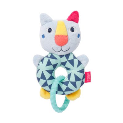 Baby Fehn uchopovací kroužek kočka Color Friends – Zboží Mobilmania