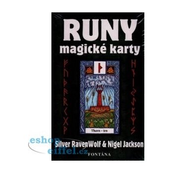 Runy - magické karty + karty - Silver RavenWolf, Nigel Jackson