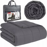 Ruhhy 19532 Zátěžová přikrývka antistresová 8 kg šedá 150x200 – Zboží Dáma