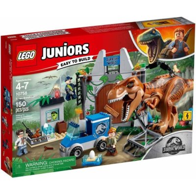 LEGO® Juniors 10758 Jurský svět T. rex Breakout