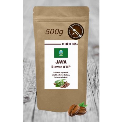 Monro Java Blawan Estate A WP zrnková 0,5 kg – Hledejceny.cz