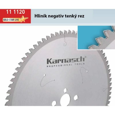 Karnasch 111120260010 Pilový kotouč osazený tvrdokovem 260x2,4/1,8x30 mm 68 TFND – Zboží Mobilmania