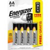 Baterie primární Energizer Alkaline Power AA 4ks EB011