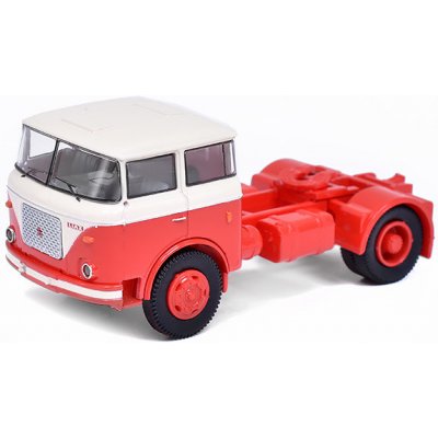 Brekina Škoda LIAZ 706 SZM:béžová červená 1:87