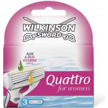 Wilkinson Sword Quattro for Women 3 ks