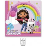 Procos Papírové ubrousky Gábinin kouzelný domek 33x33cm 20ks – Zboží Dáma