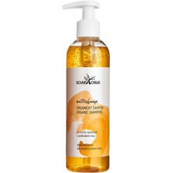 Soaphoria Hair Care tekutý organický šampon na suché poškozené vlasy NutriShamp 250 ml