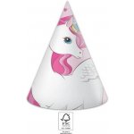 Procos Čepičky papírové EKO - Jednorožec, 6ks – Zboží Dáma