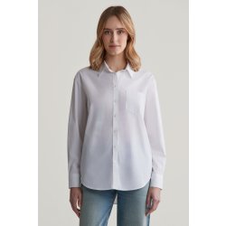 GANT REL POPLIN SHIRT WHITE