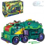 EP line Želvy Ninja tank laboratoř 10 funkcí 2v1 set s doplňky plast – Zbozi.Blesk.cz