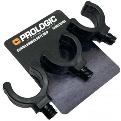 Prologic Rohatinka Clinch Rubber Butt Grip Black M 3ks – Sleviste.cz