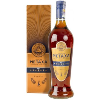 Metaxa 7* 40% 1 l (kazeta)