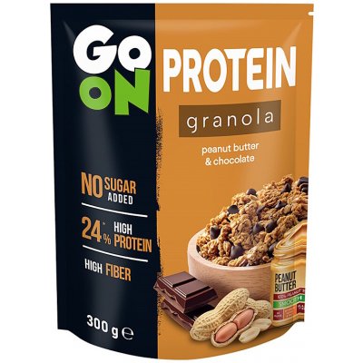 Go On Proteinová granola arašídové máslo 300 g – Hledejceny.cz