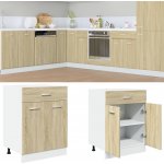 Petrashop Spodní skříňka se zásuvkou dub sonoma 60x46x81,5 cm dřevotříska – Zboží Dáma