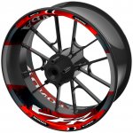 dvoudílné polepy na kola HONDA VFR červeno-šedá | Zboží Auto