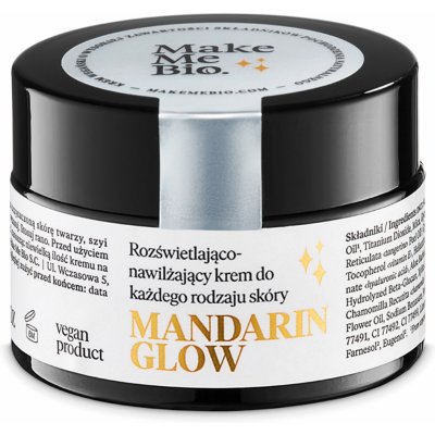 Make Me Bio Mandarin Glow Rozjasňující a hydratační krém 30 ml