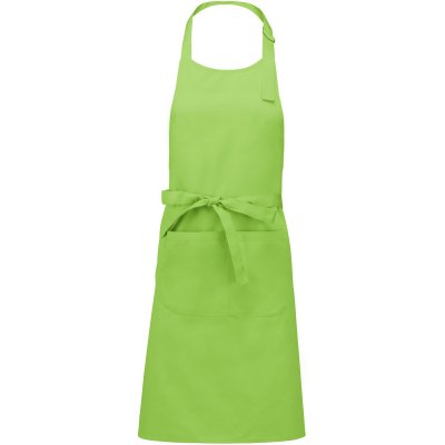 Kariban Zástěra Kariban K885 s laclem COT20K88512299-lime Zelená lime – Hledejceny.cz