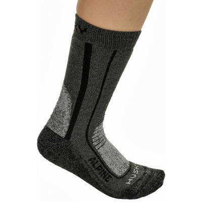 Husky ponožky Alpine New černá modrá – Zboží Mobilmania