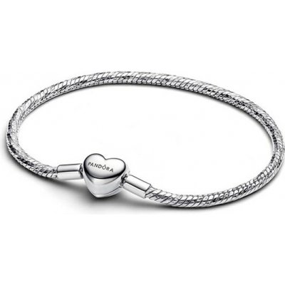 PANDORA Náramek Moments s gravírovatelným srdíčkem 16 cm 594236C00-16 – Hledejceny.cz