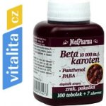 MedPharma Beta karot.10.000 m.j.Pant.+ Paba 107 kapslí – Hledejceny.cz