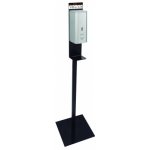 Sanela SLZN 71ESB - Automatický nerezový dávkovač na tekuté i gelové dezinfekce a mýdla se stojanem povrch matný 85718 – Zboží Dáma