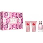 Dsquared2 Wood for Her EDT 50 ml + sprchový gel 50 ml + tělové mléko 50 ml dárková sada – Hledejceny.cz