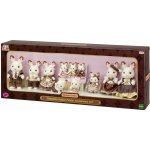 Sylvanian Families 5848 Velká rodina chocolate králíčků sada ke 40. výročí – Zboží Dáma