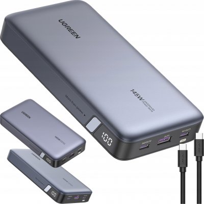 UGREEN 25000 mAh Powerbank 145W Two-way Fast Charging | Zboží Auto