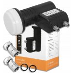 LTC LNB Twin 0,1 dB LXSAT402 – Zboží Živě