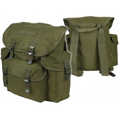 Mil-tec German cotton Rucksack green 25 l – Zboží Mobilmania