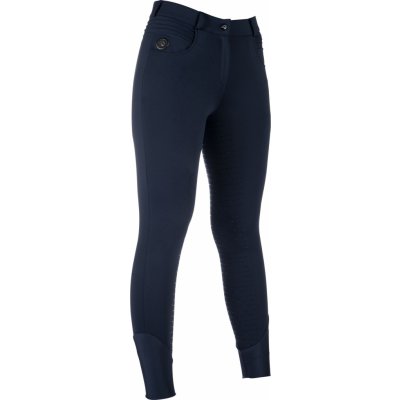 HKM Rajtky jezdecké Comfort Style s gripem integrovaným vyhříváním deep blue – Hledejceny.cz