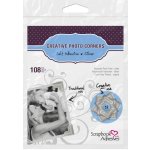 Scrapbook Adhesives Samolepicí rohy na fotky stříbrné 108 ks – Zboží Živě