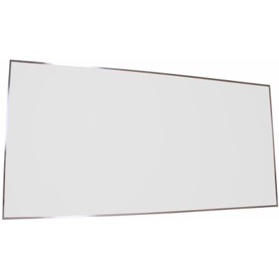 VYLEN s.r.o. Pěnová nástěnka s hliníkovým rámem 200 x 100 cm Bílá 00, 2000 mm x1000 mm – Zboží Živě