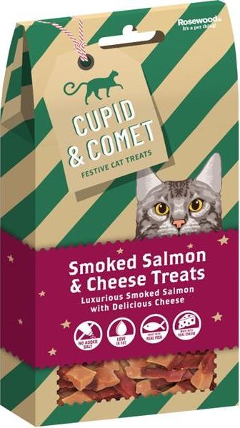 Rosewood cat snack salmon and cheese 70 g