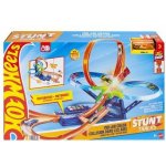 Mattel HOT WHEELS Stunt Tracks srážka ve vzduchu set s autíčkem – Zboží Dáma