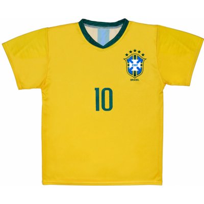 Fotbalový dres Neymar Jr č. 10 Brazília 2022/2023 – Zboží Mobilmania