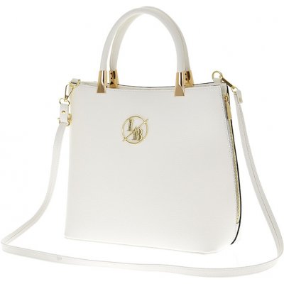 Laura Biaggi kabelka JS31/2 bílá – Zboží Mobilmania