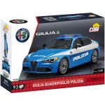 Cobi 24606 Alfa Romeo Giulia Quadrifoglio Polizia, 1:35 – Zboží Dáma