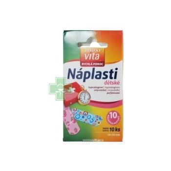 Maxivita náplast rychlá pomoc dětské 18 x 70 mm 10 ks