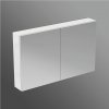Koupelnový nábytek Ideal Standard Mirror & Light - Zrcadlová skříňka KOMFORT 800 mm, Dekor hliník, T3442AL