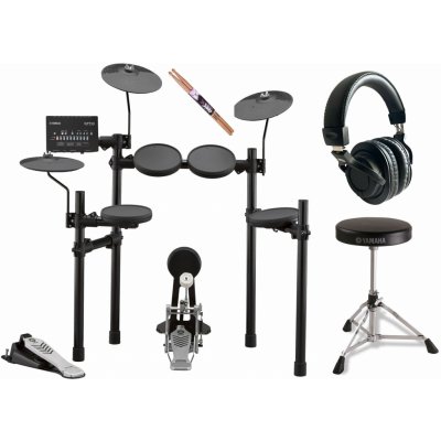 Yamaha DTX432K Electronic Drum Kit SET Black – Zboží Mobilmania