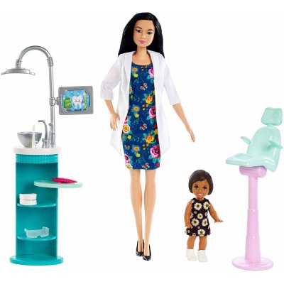Barbie Povolání herní set Zubařka – Sleviste.cz