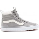 Vans WM Filmore HIGuard Suede drizzle/white šedá – Zboží Dáma