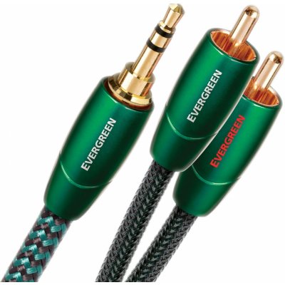 Qoltec Cable 2xRCA / Mini Jack 3.5mm male, 1m