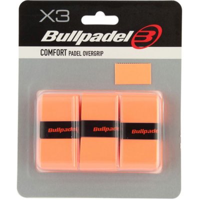 Bullpadel Comfort Padel Overgrip GB 1200 3 ks naranja fluor – Zboží Dáma