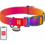 Waudog Nylonový obojek s QR kódem pro psa Gradient – Zboží Mobilmania